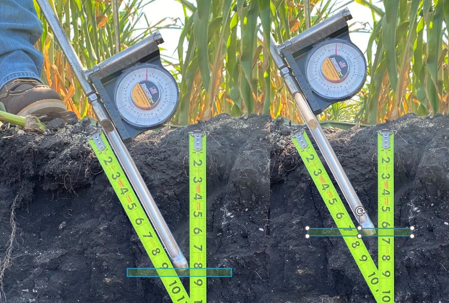 soil sampling depth
